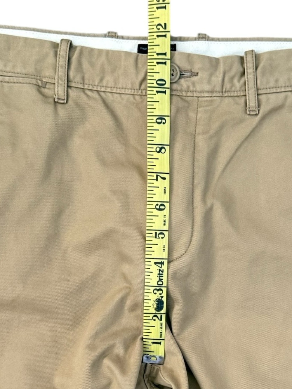 J. Crew 770 Straight Broken-In Chino Pants Khaki Tan 34x34 100% Cotton - Picture 11 of 15